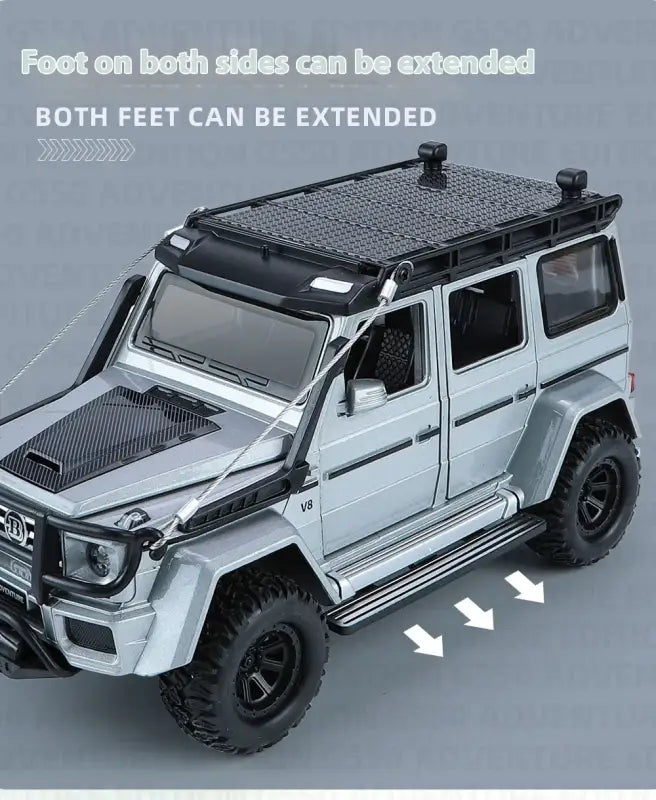 Mercedes AMG G63 1:24 Metalowy Model Samochodu z Efektami Dźwiękowymi i Świetlnymi