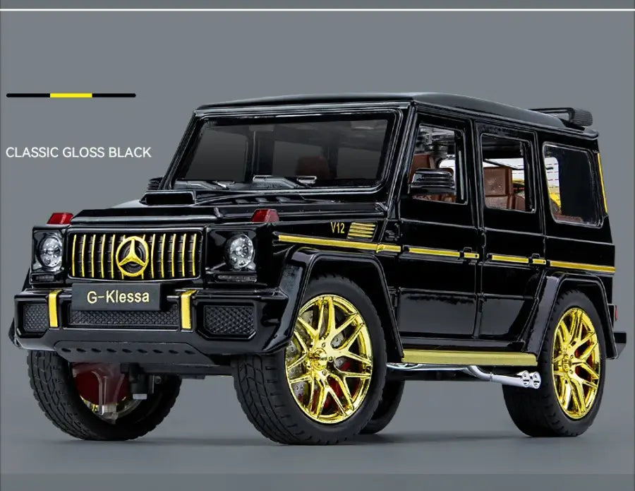 Mercedes AMG G63 1:24 Metalowy Model Samochodu z Efektami Dźwiękowymi i Świetlnymi