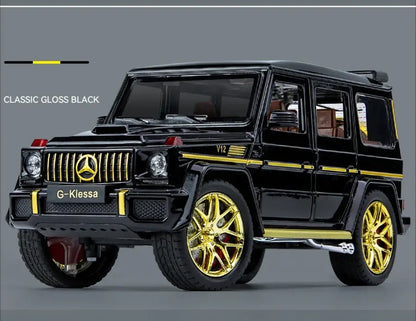 Mercedes AMG G63 1:24 Metalowy Model Samochodu z Efektami Dźwiękowymi i Świetlnymi