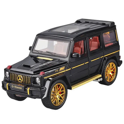 Mercedes AMG G63 1:24 Metalowy Model Samochodu z Efektami Dźwiękowymi i Świetlnymi