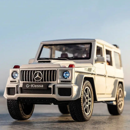 Mercedes AMG G63 1:24 Metalowy Model Samochodu z Efektami Dźwiękowymi i Świetlnymi