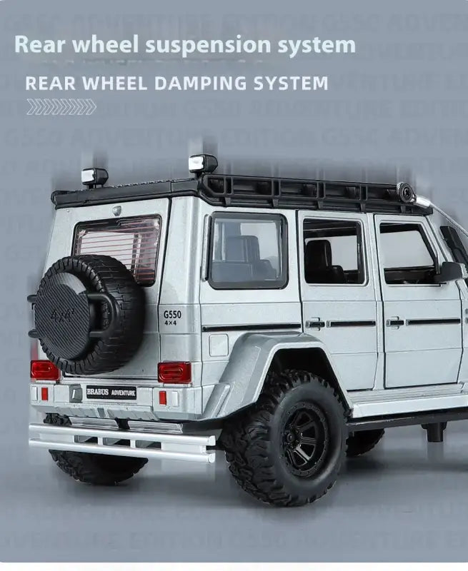 Mercedes AMG G63 1:24 Metalowy Model Samochodu z Efektami Dźwiękowymi i Świetlnymi