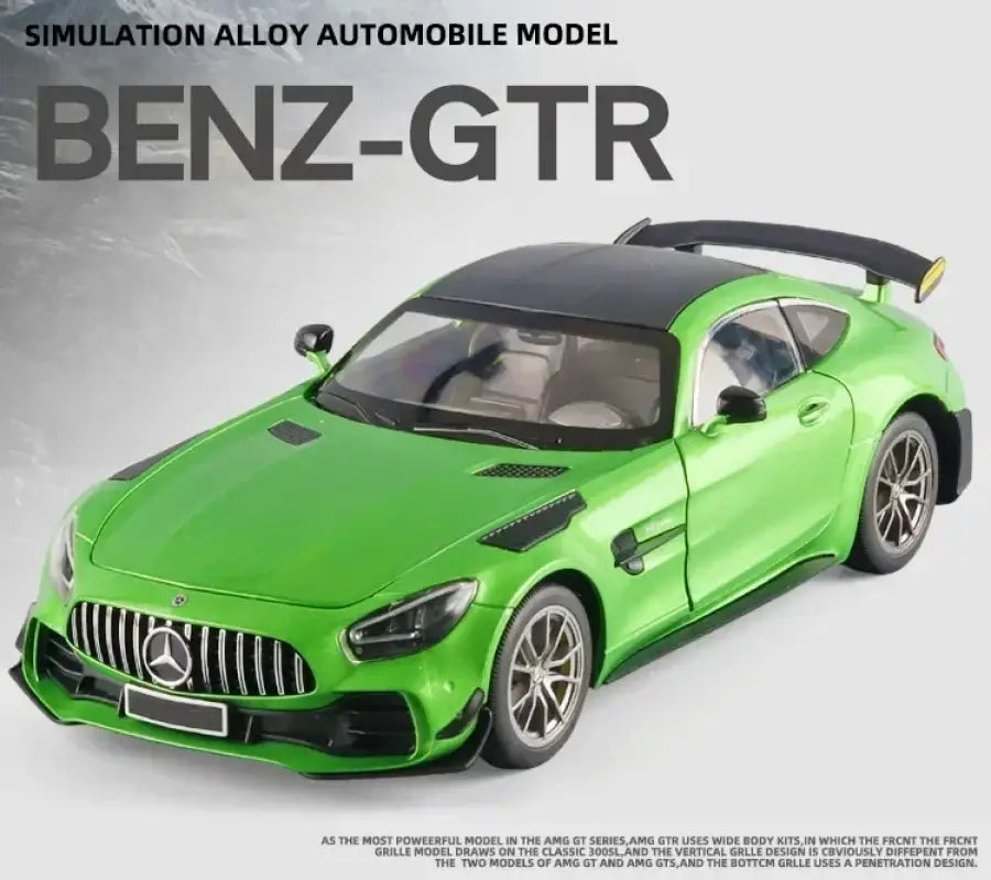 Mercedes-Benz AMG GTR 1:18 – Metalowy Model Z Dźwiękiem i Światłem