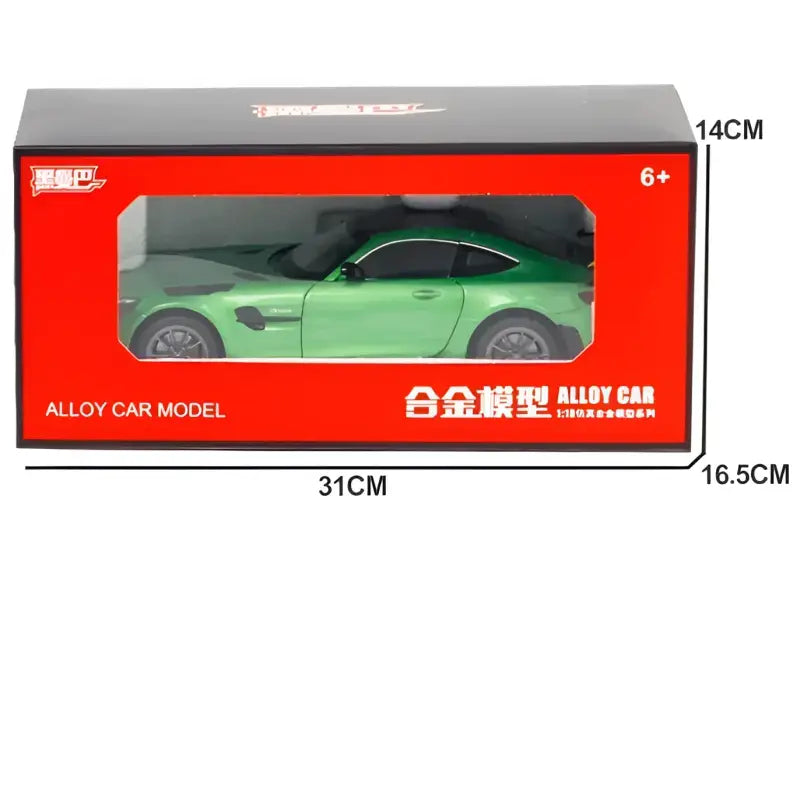 Mercedes-Benz AMG GTR 1:18 – Metalowy Model Z Dźwiękiem i Światłem