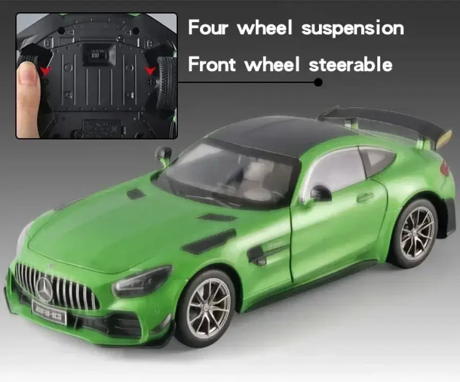 Mercedes-Benz AMG GTR 1:18 – Metalowy Model Z Dźwiękiem i Światłem