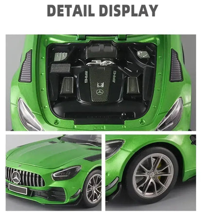 Mercedes-Benz AMG GTR 1:18 – Metalowy Model Z Dźwiękiem i Światłem