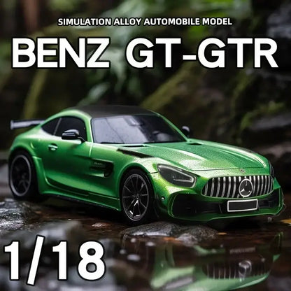Mercedes-Benz AMG GTR 1:18 – Metalowy Model Z Dźwiękiem i Światłem