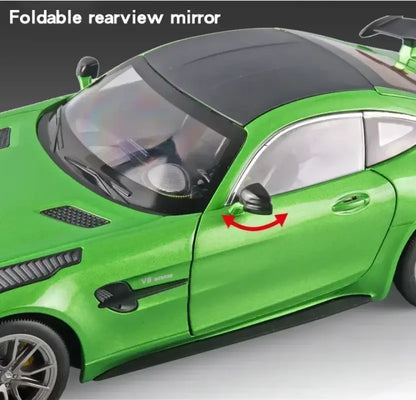 Mercedes-Benz AMG GTR 1:18 – Metalowy Model Z Dźwiękiem i Światłem