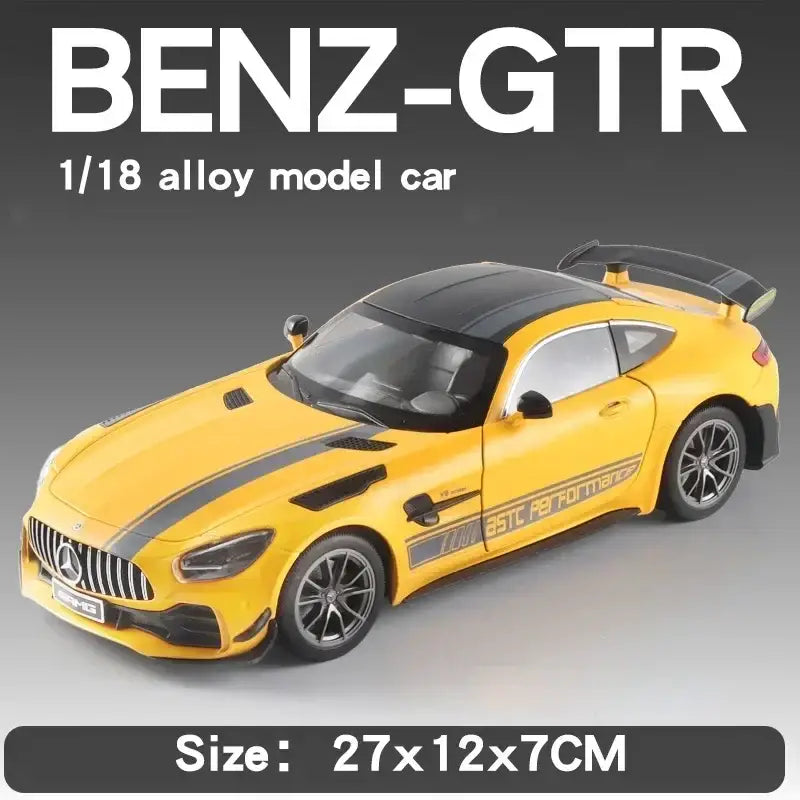 Mercedes-Benz AMG GTR 1:18 – Metalowy Model Z Dźwiękiem i Światłem