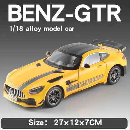 Mercedes-Benz AMG GTR 1:18 – Metalowy Model Z Dźwiękiem i Światłem