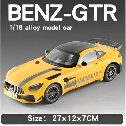 Mercedes-Benz AMG GTR 1:18 – Metalowy Model Z Dźwiękiem i Światłem
