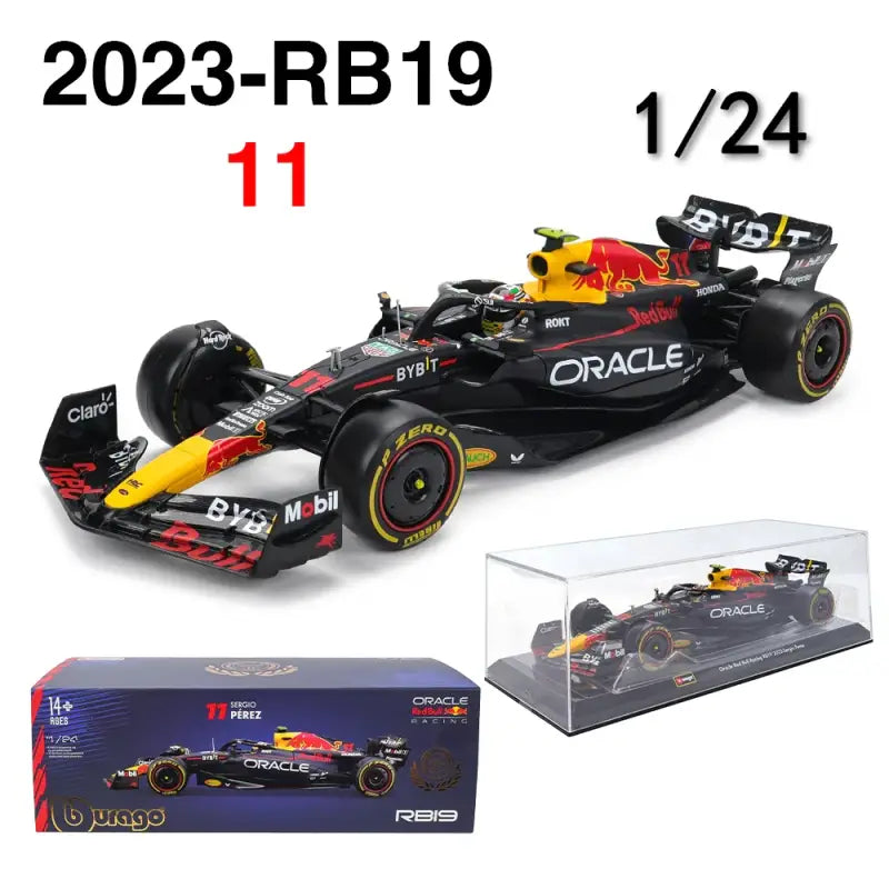 Mercedes-AMG W14 2023 1:24 Metalowy Model Wyścigowy Hamilton Russell - 1-24 2023 RB19-11