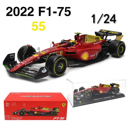 Mercedes-AMG W14 2023 1:24 Metalowy Model Wyścigowy Hamilton Russell - 1-24 2022 F1-75-55