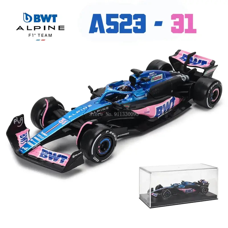 1:43 Mercedes-AMG W14 2023 Metalowy Model F1 Hamilton Russell - 2023 A523-31