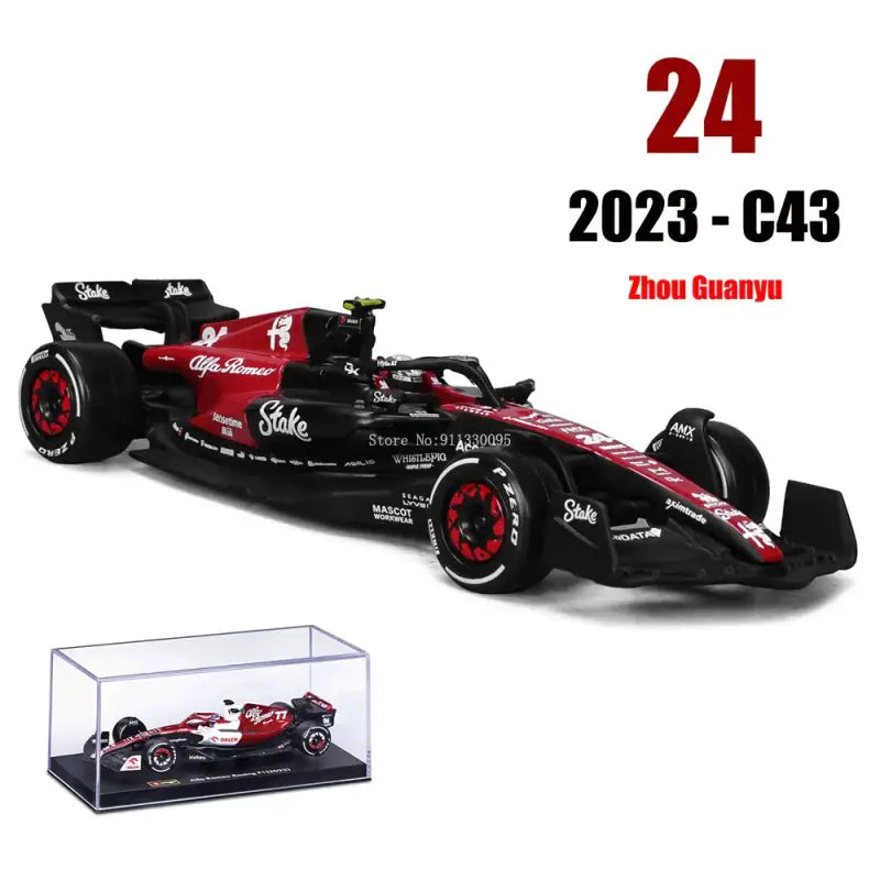 1:43 Mercedes-AMG W14 2023 Metalowy Model F1 Hamilton Russell