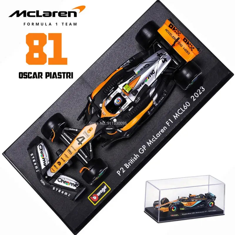 1:43 Mercedes-AMG W14 2023 Metalowy Model F1 Hamilton Russell