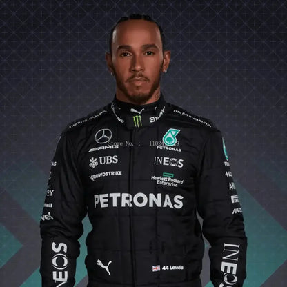 1:43 Mercedes-AMG W14 2023 Metalowy Model F1 Hamilton Russell