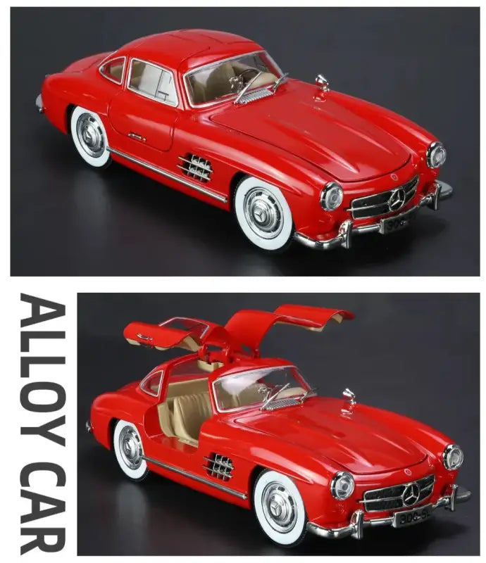 Mercedes-Benz 300SL 1:24 – Klasyczny Model Metalowy do Kolekcji
