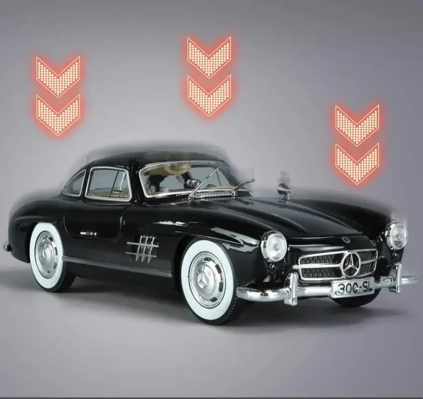 Mercedes-Benz 300SL 1:24 – Klasyczny Model Metalowy do Kolekcji
