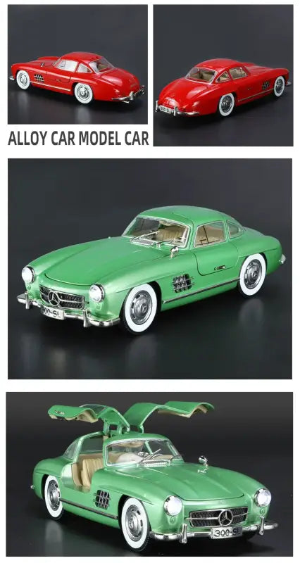 Mercedes-Benz 300SL 1:24 – Klasyczny Model Metalowy do Kolekcji