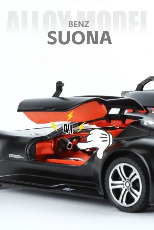 Benz AMG Vision GT 1:24 – Metalowy Model Samochodu Kolekcjonerskiego