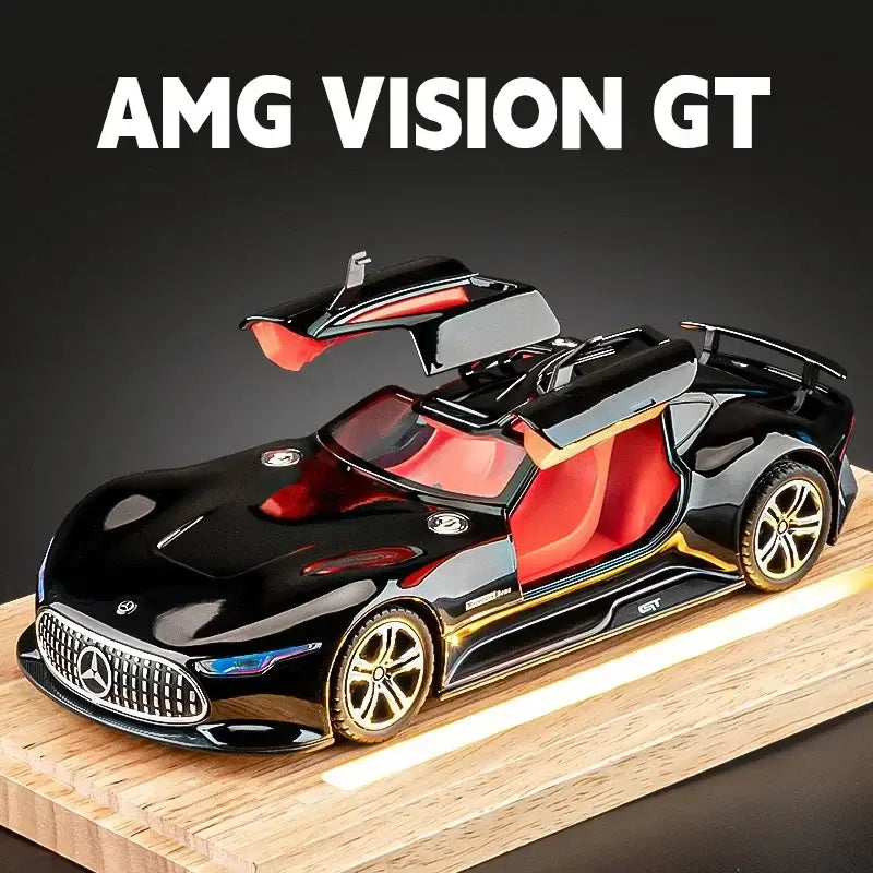 Benz AMG Vision GT 1:24 – Metalowy Model Samochodu Kolekcjonerskiego