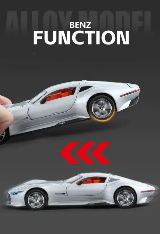Benz AMG Vision GT 1:24 – Metalowy Model Samochodu Kolekcjonerskiego