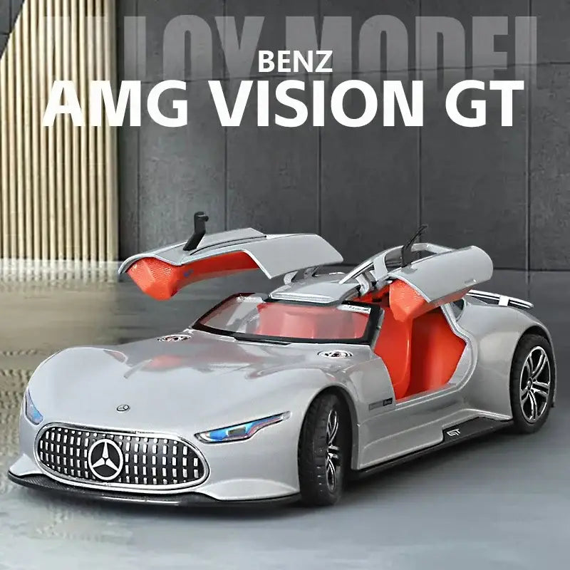 Benz AMG Vision GT 1:24 – Metalowy Model Samochodu Kolekcjonerskiego