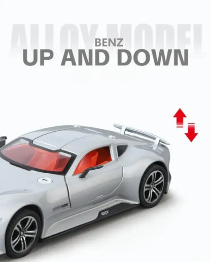 Benz AMG Vision GT 1:24 – Metalowy Model Samochodu Kolekcjonerskiego