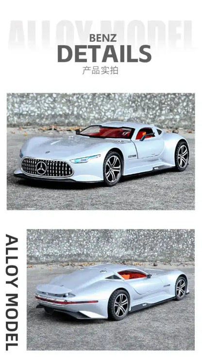 Benz AMG Vision GT 1:24 – Metalowy Model Samochodu Kolekcjonerskiego