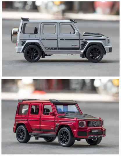 G700 Mercedes 1/32 – Metalowy Model Off-road SUV z Dźwiękiem i Światłem