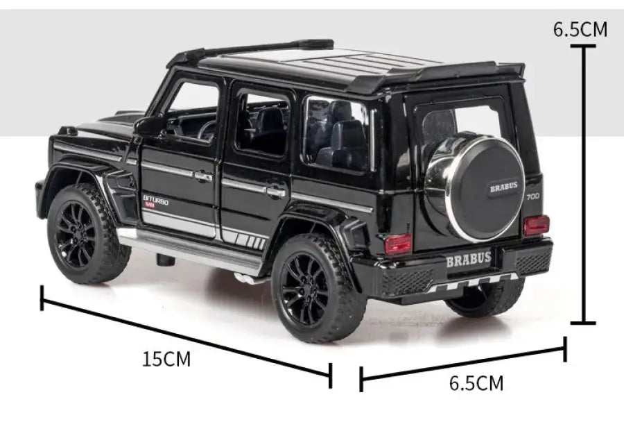G700 1:32 – Metalowy Model Samochodu Terenowego z Dźwiękiem i Światłem Zabawka dla Dzieci