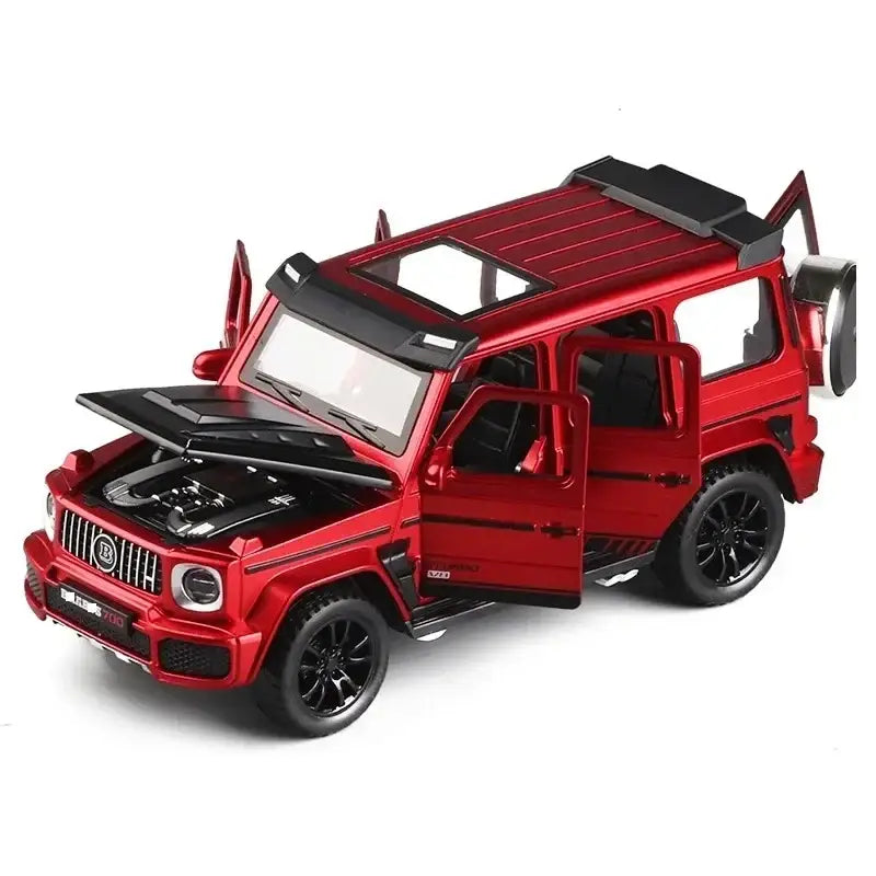 G700 Mercedes 1/32 – Metalowy Model Off-road SUV z Dźwiękiem i Światłem