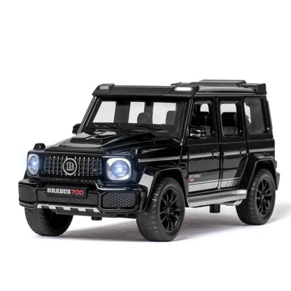G700 1:32 – Metalowy Model Samochodu Terenowego z Dźwiękiem i Światłem Zabawka dla Dzieci