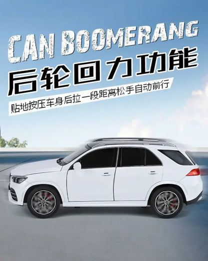 Mercedes-Benz GLE350 SUV 1:24 - Metalowy Model Samochodu z Efektami Dźwiękowymi i Świetlnymi