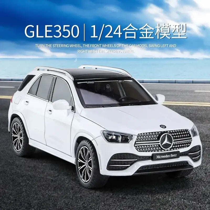 Mercedes-Benz GLE350 SUV 1:24 - Metalowy Model Samochodu z Efektami Dźwiękowymi i Świetlnymi
