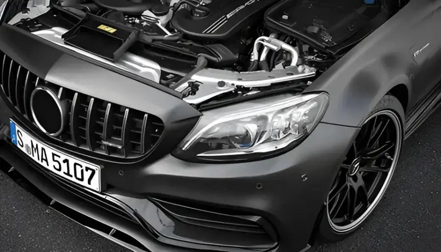 Lampy Samochodowe do Benz W205: Reflektory LED Projektor 2014-2020 C180 C200 C260 C300 z Oświetleniem Dziennym LED DRL - Multigenus
