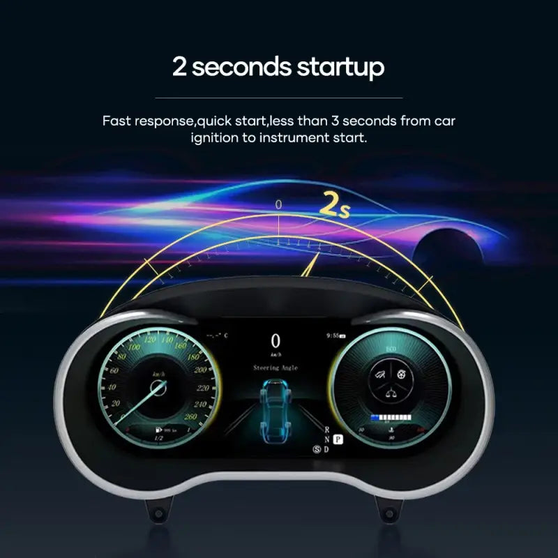 Ekskluzywny 12,3-calowy Cyfrowy Kokpit dla Mercedes-Benz C GLC W205 W253 2015-2018