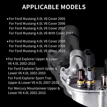 Aluminiowa obudowa termostatu Ford Explorer 4.0L V6 2002–2010