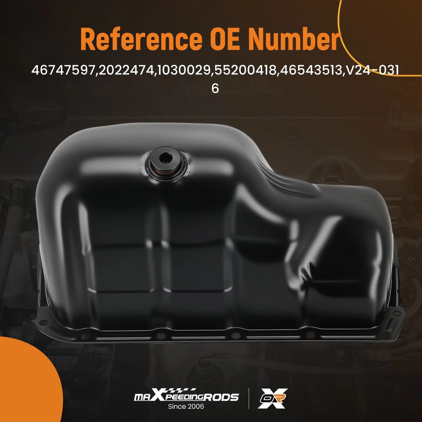 Miska olejowa Fiat 500 Panda 1.2 2007–2019 46747597
