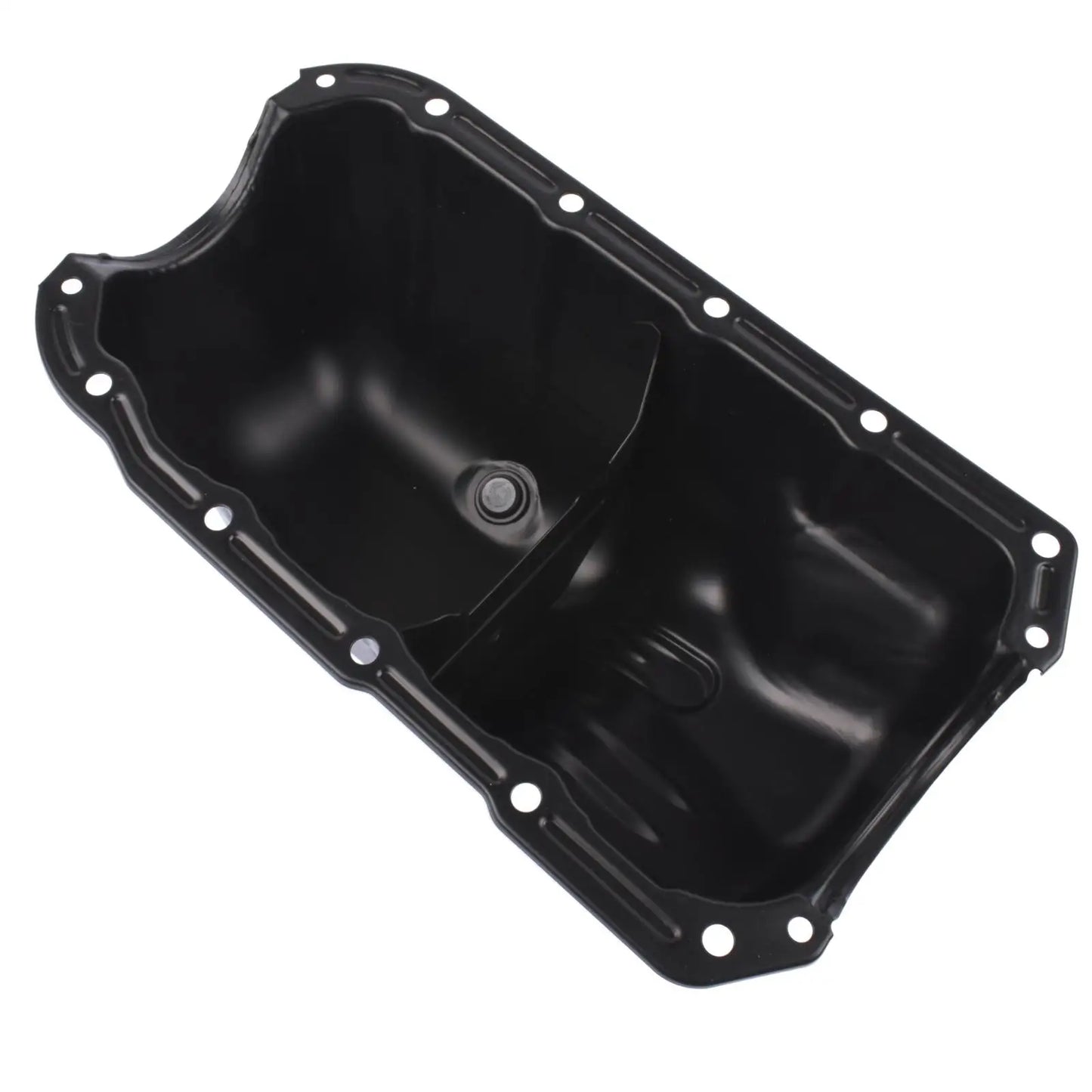 Black painted metal miska olejowa silnika ap01 z wzmocnionymi krawędziami do petrol hatchback fiat