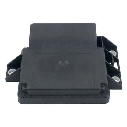 Czarny plastikowy moduł przekaźnikowy ap01 electronic parking brake control module z 3aa907801h i uchwytami montażowymi do seat alhambra