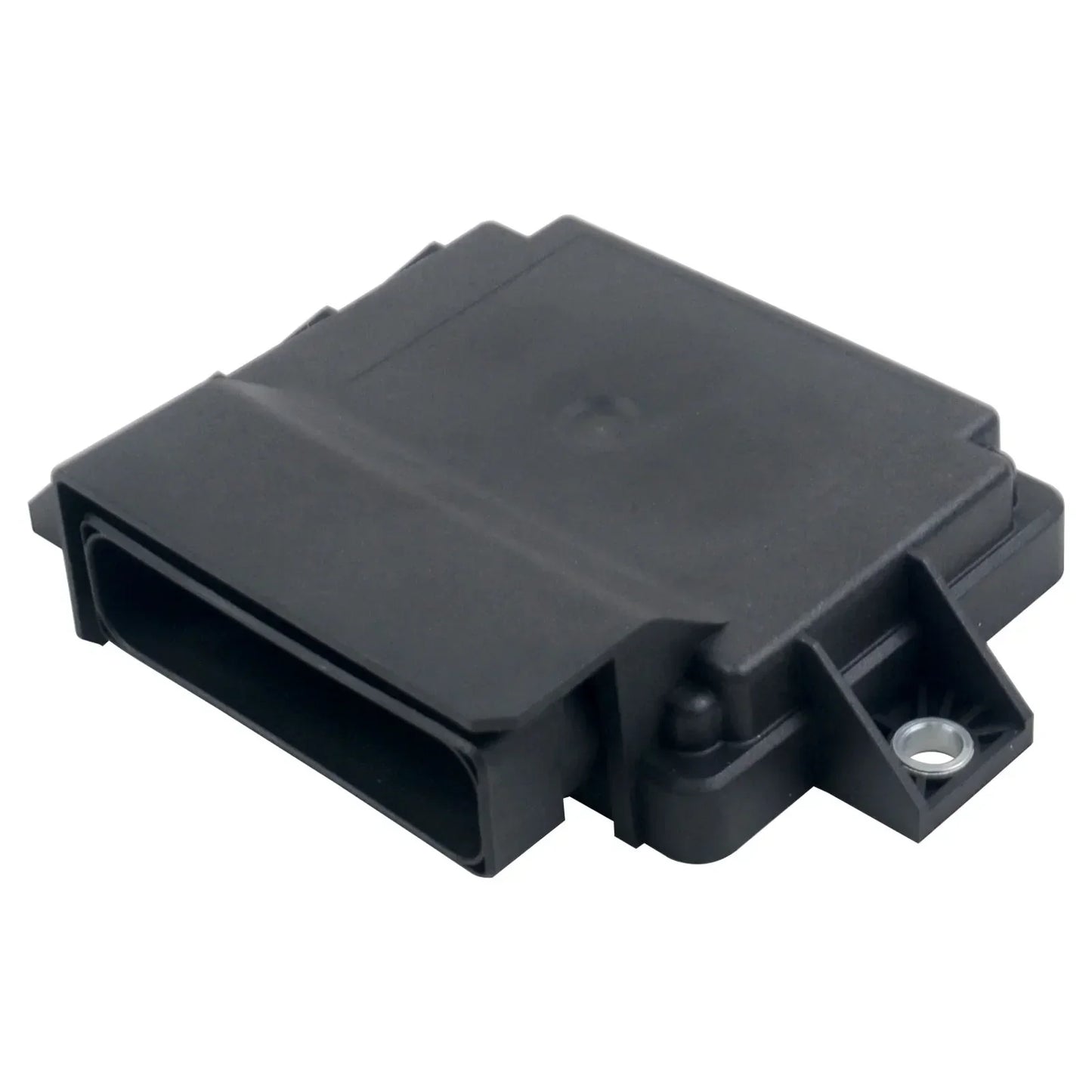 Czarny plastikowy moduł elektronicznego hamulca postojowego ap01 zintegrowany złączem do seat alhambra 3aa907801h