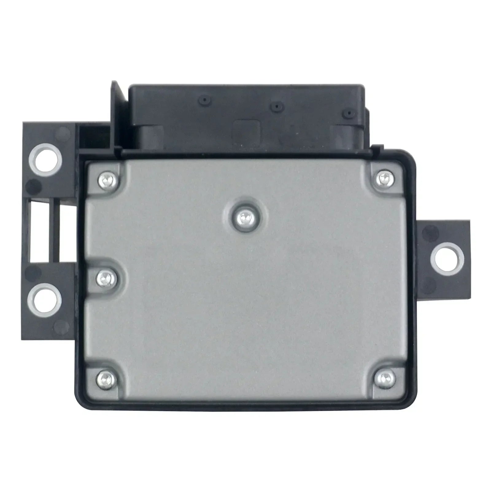 Czarny i srebrny moduł elektronicznego hamulca postojowego ap01 z metalową płytką do seat alhambra 3aa907801h