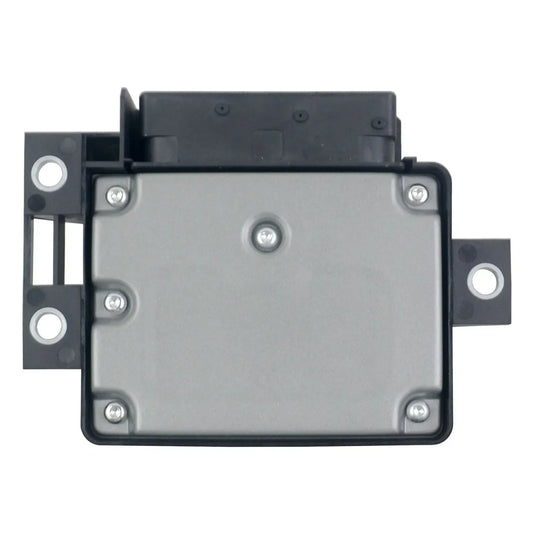 Czarny i srebrny moduł elektronicznego hamulca postojowego ap01 z metalową płytką do seat alhambra 3aa907801h