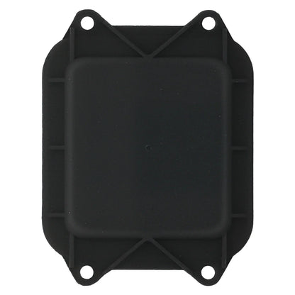 Czarny plastikowy korek wlewu oleju silnikowego z wzmocnionymi narożnikami do modułu sterowania reflektora xenon bmw 328i coupe e92