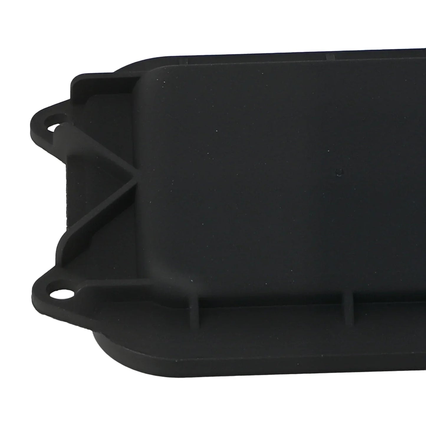 Black plastic engine oil pan with molded edges and mounting holes for bmw 328i coupe e92 and bmw 335i models