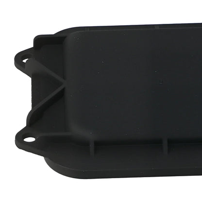 Black plastic engine oil pan with molded edges and mounting holes for bmw 328i coupe e92 and bmw 335i models
