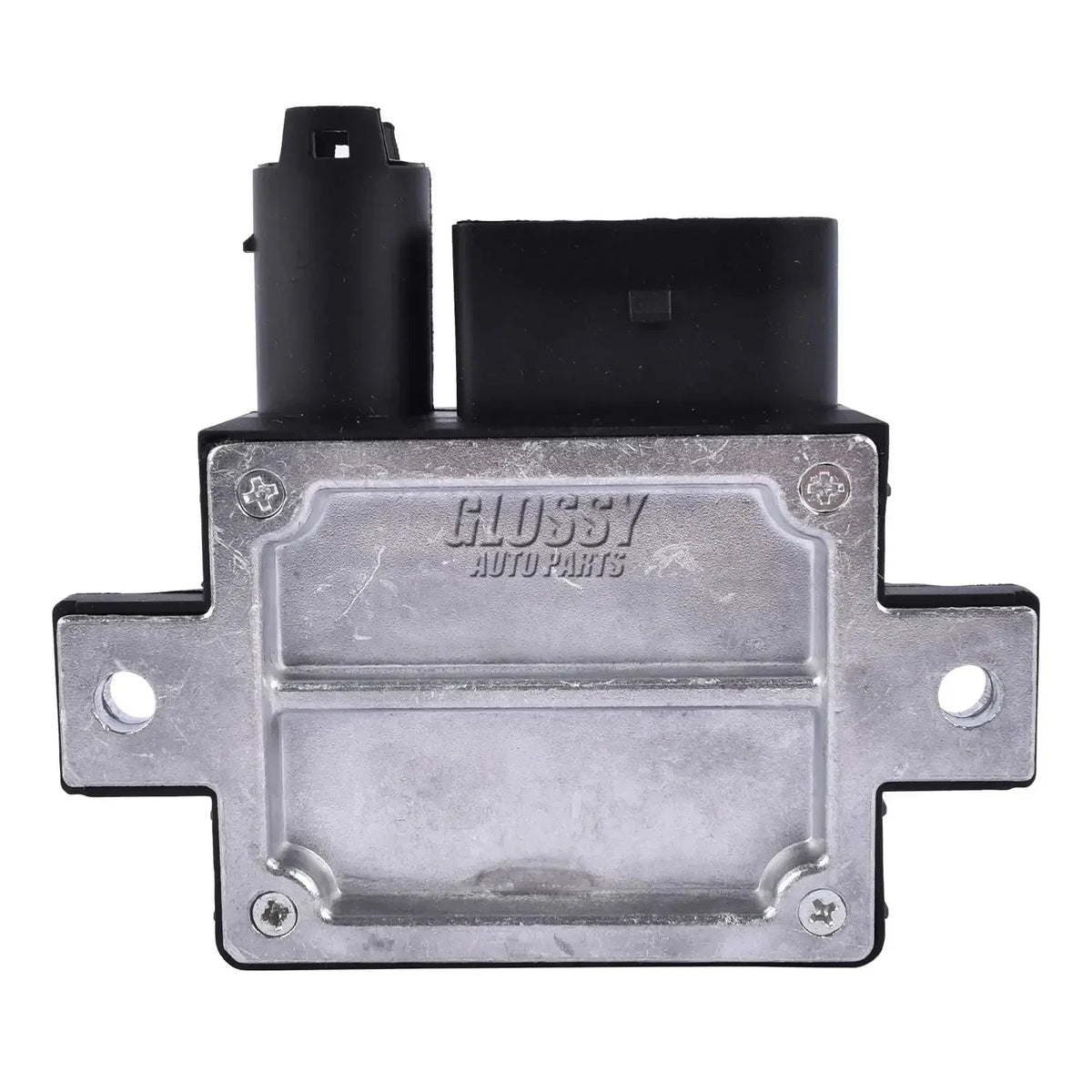 Moduł sterowania świecą żarową n47 d20 srebrny metal z czarnymi złączami marki rlossy auto parts do bmw 1 3 5 x1 i x3