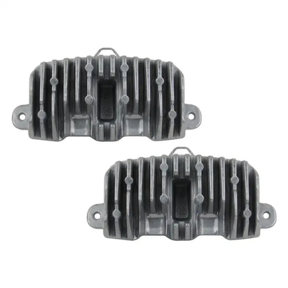 Szare metaliczne chłodzące radiatory modułu led do reflektorów bmw series f30 f31 2011 2015